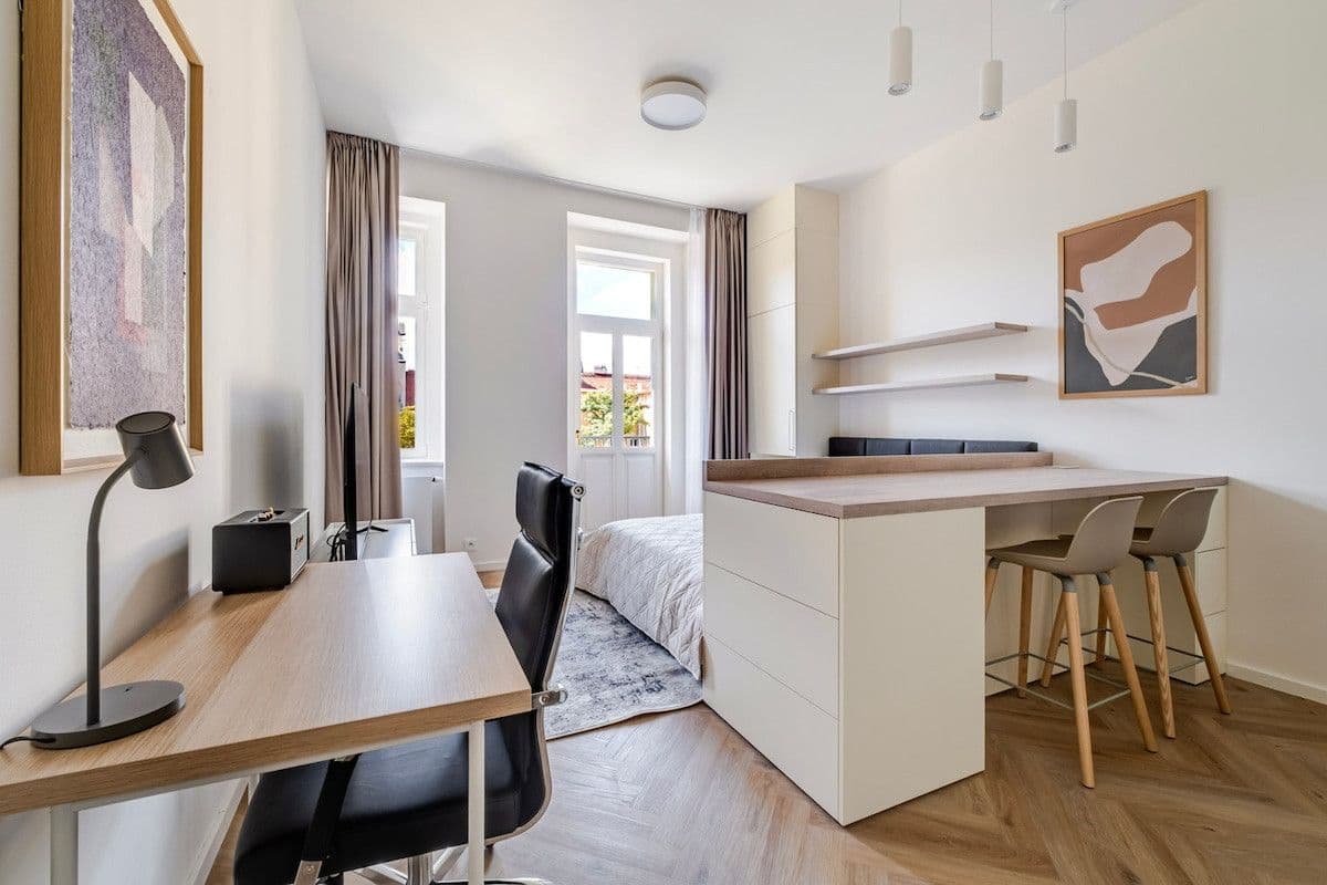 Prenájom bytu 29 m², Sázavská, Praha, Praha Prenájom bytu 29 m², Sázavská, Praha, Praha