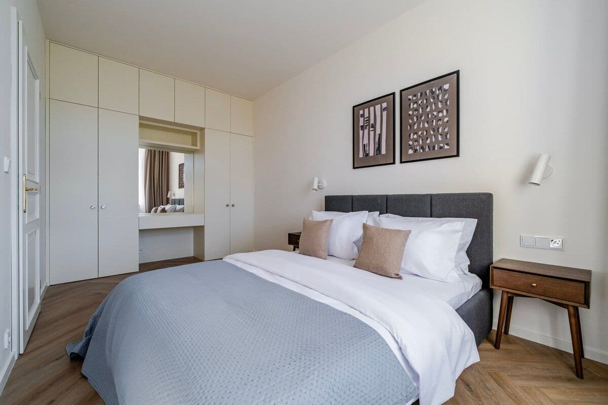 Prenájom bytu 46 m², Sázavská, Praha, Praha Prenájom bytu 46 m², Sázavská, Praha, Praha