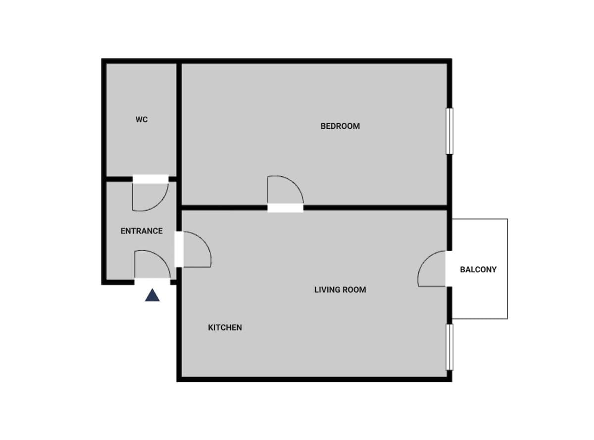 Prenájom bytu 46 m², Sázavská, Praha, Praha Prenájom bytu 46 m², Sázavská, Praha, Praha