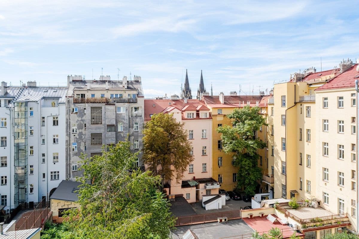 Prenájom bytu 46 m², Sázavská, Praha, Praha Prenájom bytu 46 m², Sázavská, Praha, Praha