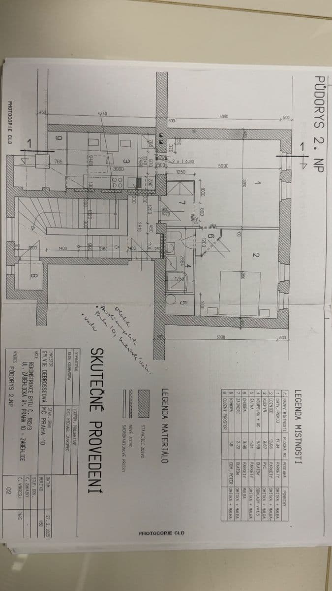 Predaj bytu 2-izbový 53 m², Záběhlická, Praha, Praha Predaj bytu 2-izbový 53 m², Záběhlická, Praha, Praha