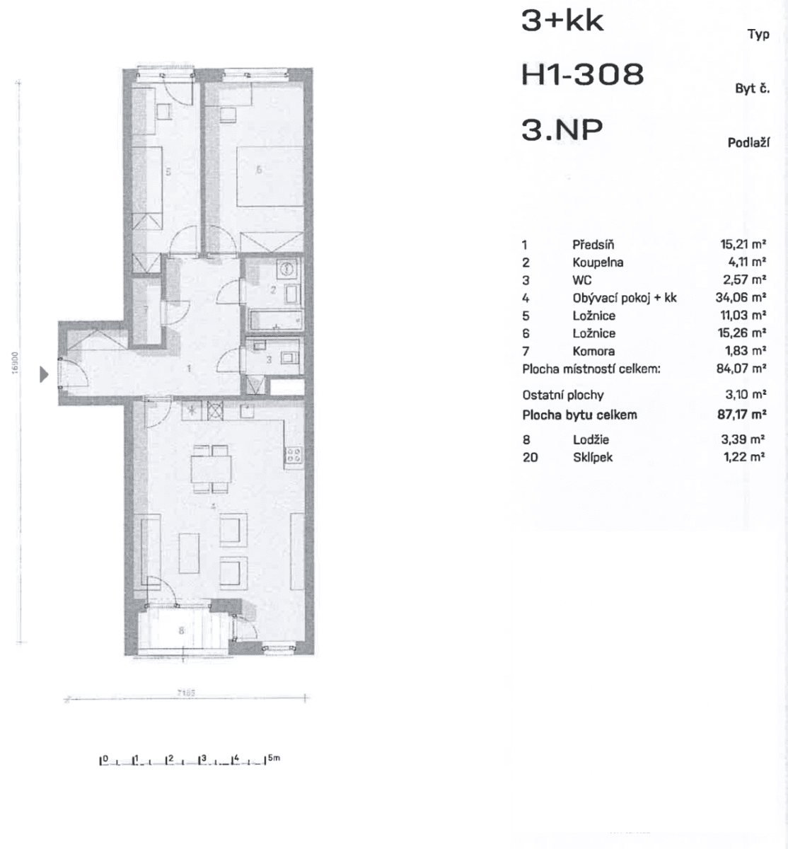 Predaj bytu 3-izbový 87 m², Oty Bubeníčka, Praha, Praha Predaj bytu 3-izbový 87 m², Oty Bubeníčka, Praha, Praha