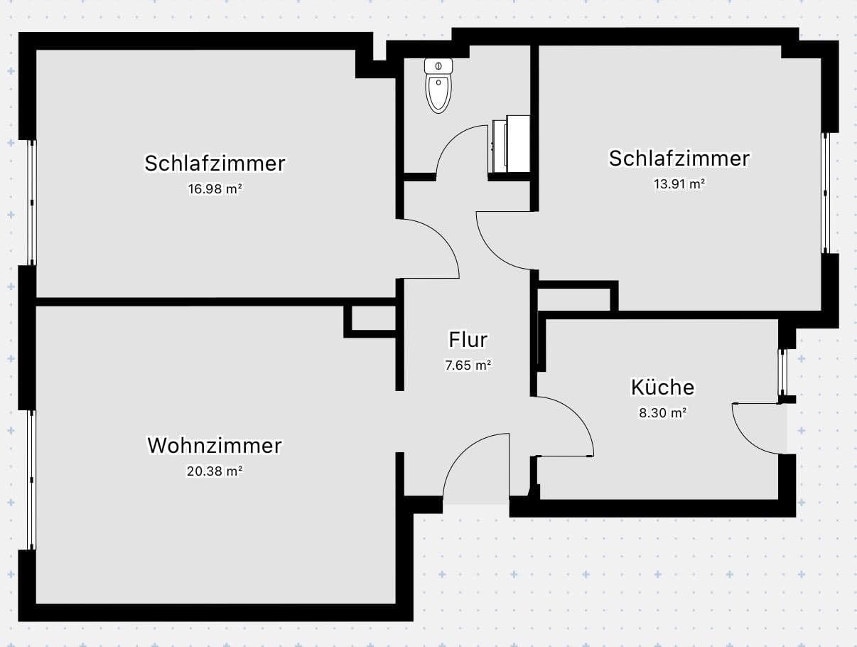 Prenájom bytu 3-izbový 70 m², Dessauerstraße 7, Hannover, Dolné Sasko Prenájom bytu 3-izbový 70 m², Dessauerstraße 7, Hannover, Dolné Sasko