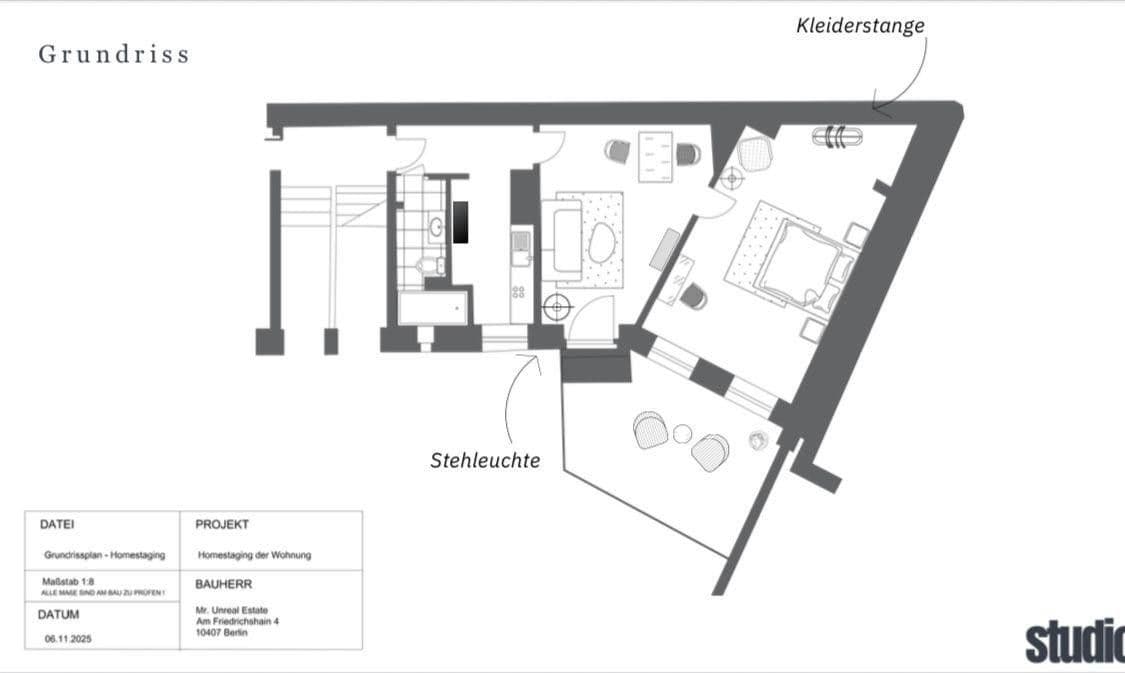 Predaj bytu 2-izbový 64 m², Am Friedrichshain 4, Berlin, Berlín Predaj bytu 2-izbový 64 m², Am Friedrichshain 4, Berlin, Berlín