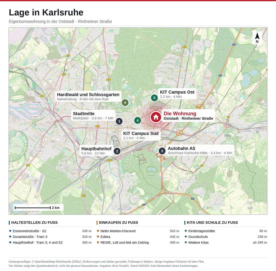 Predaj bytu 2-izbový 63 m², Karlsruhe, Bádensko-Wurttembersko Predaj bytu 2-izbový 63 m², Karlsruhe, Bádensko-Wurttembersko