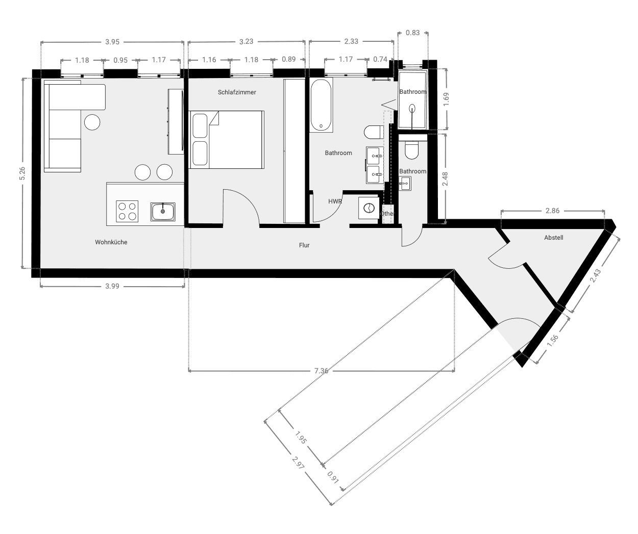 Predaj bytu 2-izbový 65 m², Torstraße 220, Berlin, Berlín Predaj bytu 2-izbový 65 m², Torstraße 220, Berlin, Berlín