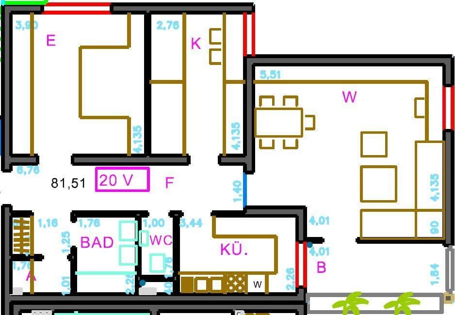 Prenájom bytu 3-izbový 84 m², Renningen, Bádensko-Wurttembersko Prenájom bytu 3-izbový 84 m², Renningen, Bádensko-Wurttembersko
