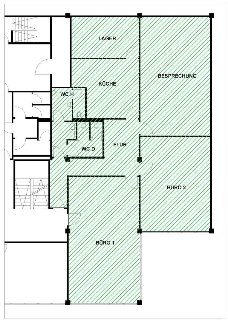 Prenájom kancelárie 253 m², Karl-Schurz-Straße, Paderborn, Severné Porýnie - Westfálsko Prenájom kancelárie 253 m², Karl-Schurz-Straße, Paderborn, Severné Porýnie - Westfálsko