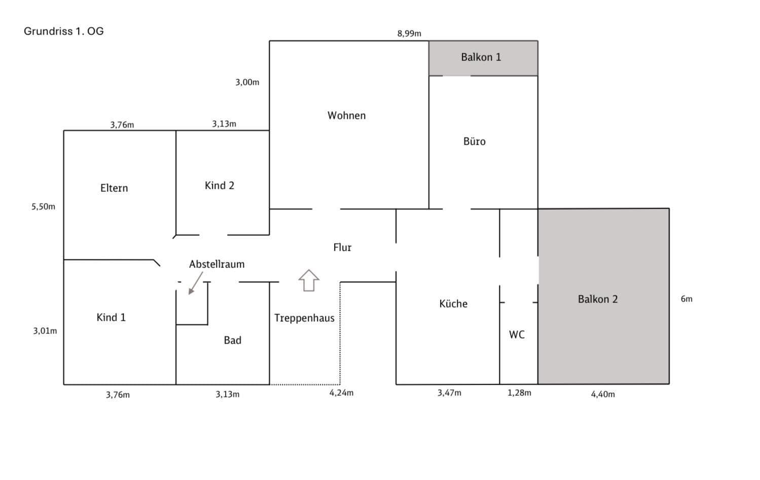 Prenájom bytu 5-izbový 135 m², Neuenkirchen-Vörden, Dolné Sasko Prenájom bytu 5-izbový 135 m², Neuenkirchen-Vörden, Dolné Sasko