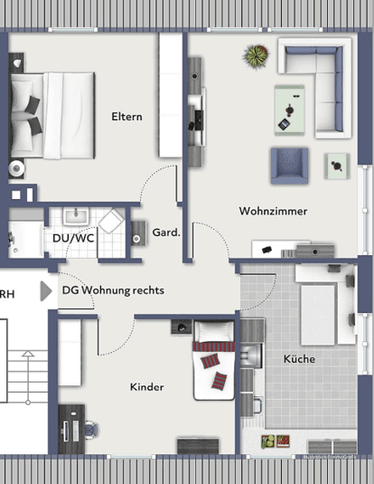 Prenájom bytu 3-izbový 81 m², Borghorster Straße 90, Emsdetten, Severné Porýnie - Westfálsko Prenájom bytu 3-izbový 81 m², Borghorster Straße 90, Emsdetten, Severné Porýnie - Westfálsko