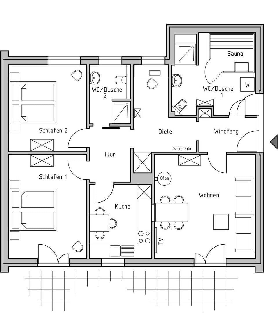 Predaj domu 92 m², pozemok 662 m², Wyk auf Föhr, Šlezvicko-Holštajnsko Predaj domu 92 m², pozemok 662 m², Wyk auf Föhr, Šlezvicko-Holštajnsko