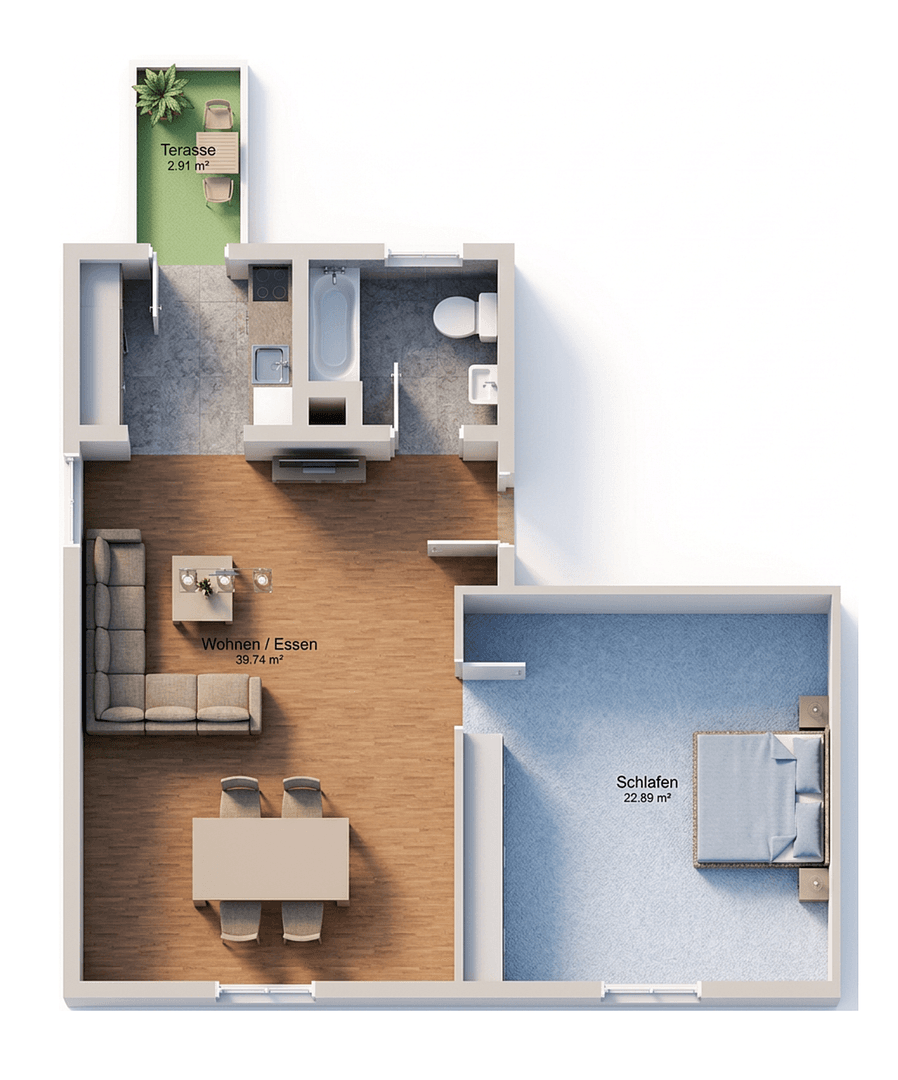 Prenájom bytu 2-izbový 61 m², Stadtplatz 14, Bogen, Bavorsko Prenájom bytu 2-izbový 61 m², Stadtplatz 14, Bogen, Bavorsko