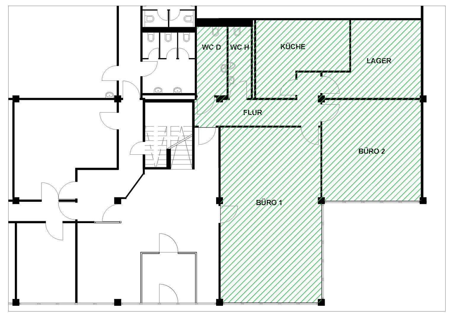 Prenájom kancelárie 162 m², Karl-Schurz-Straße, Paderborn, Severné Porýnie - Westfálsko Prenájom kancelárie 162 m², Karl-Schurz-Straße, Paderborn, Severné Porýnie - Westfálsko