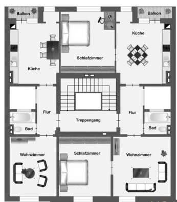 Predaj bytu 2-izbový 61 m², Düsseldorf, Severné Porýnie - Westfálsko Predaj bytu 2-izbový 61 m², Düsseldorf, Severné Porýnie - Westfálsko