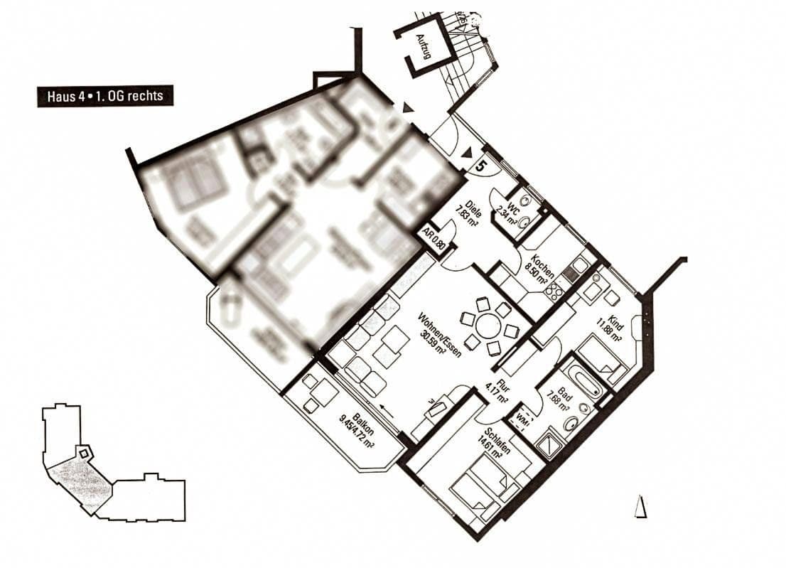 Prenájom bytu 3-izbový 90 m², Makarenkostraße 28, Nürnberg, Bavorsko Prenájom bytu 3-izbový 90 m², Makarenkostraße 28, Nürnberg, Bavorsko