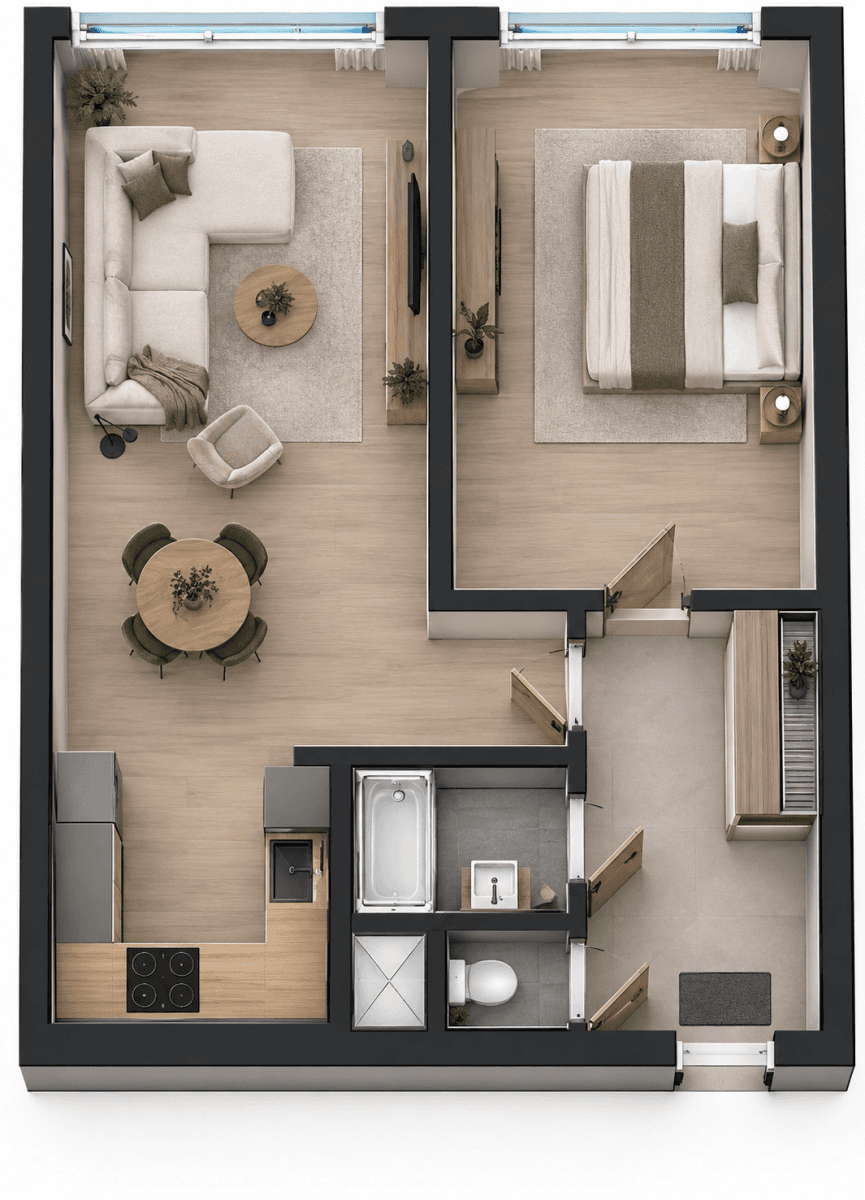 Predaj bytu 2-izbový 42 m², Mádrova, Praha, Praha Predaj bytu 2-izbový 42 m², Mádrova, Praha, Praha