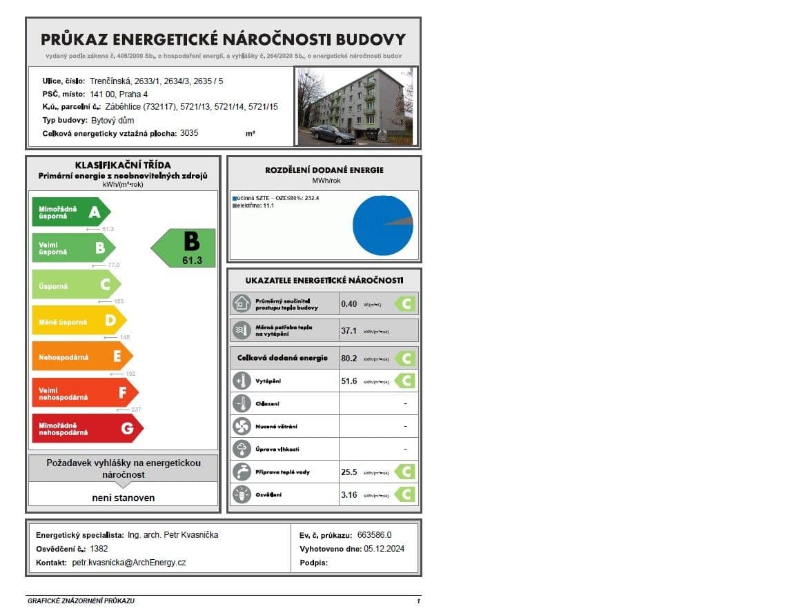 Prenájom bytu 2-izbový 51 m², Trenčínská, Praha, Praha Prenájom bytu 2-izbový 51 m², Trenčínská, Praha, Praha