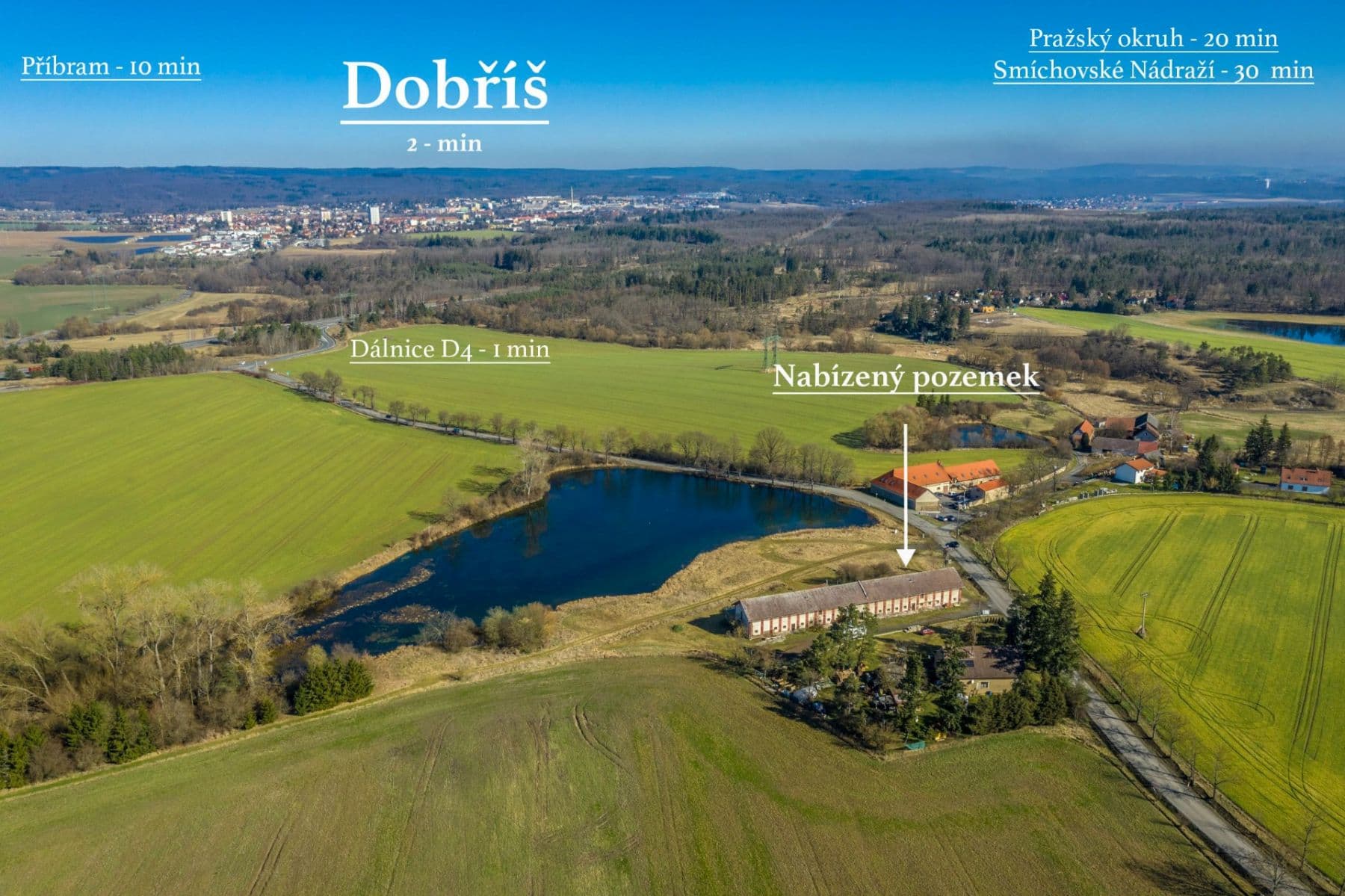 Predaj pozemku 1.186 m², Svaté Pole, Středočeský kraj Predaj pozemku 1.186 m², Svaté Pole, Středočeský kraj