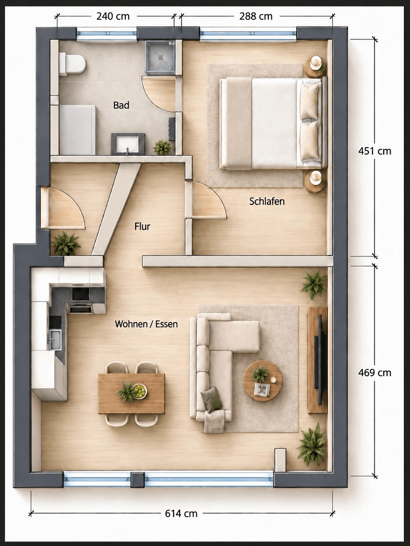 Prenájom bytu 2-izbový 52 m², Reinsburgstraße 65, Stuttgart, Bádensko-Wurttembersko Prenájom bytu 2-izbový 52 m², Reinsburgstraße 65, Stuttgart, Bádensko-Wurttembersko