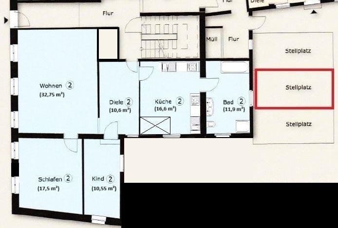 Predaj bytu 3-izbový 100 m², Schwabach, Bavorsko Predaj bytu 3-izbový 100 m², Schwabach, Bavorsko