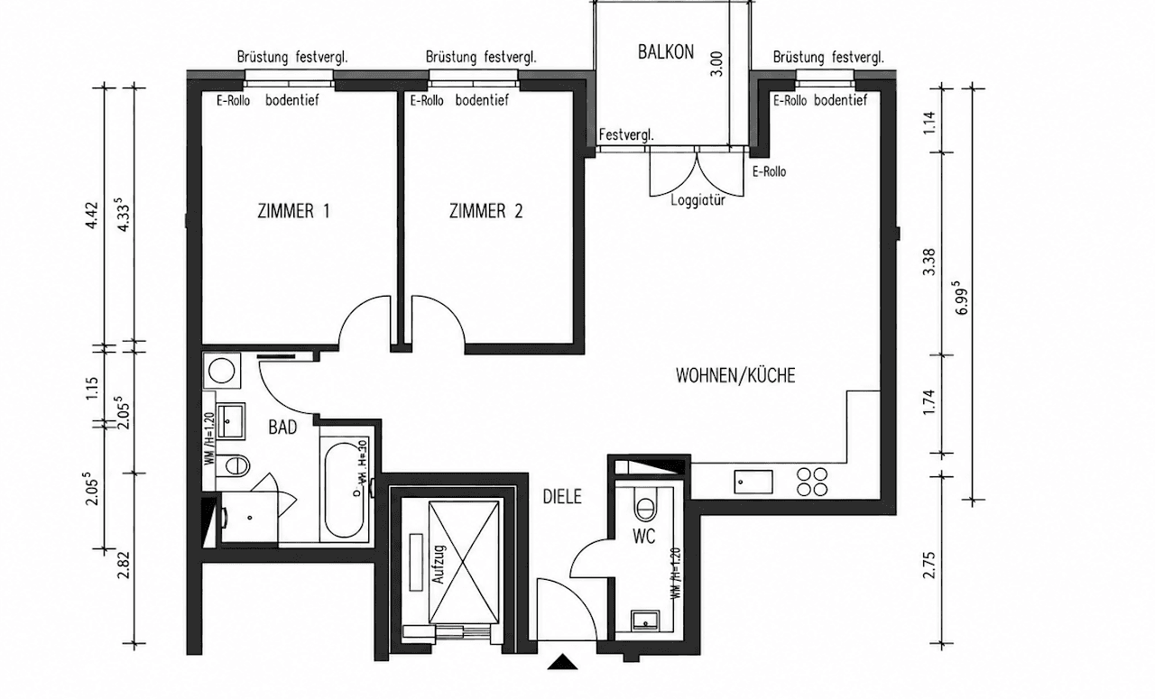 Predaj bytu 3-izbový 81 m², Berlin, Berlín Predaj bytu 3-izbový 81 m², Berlin, Berlín