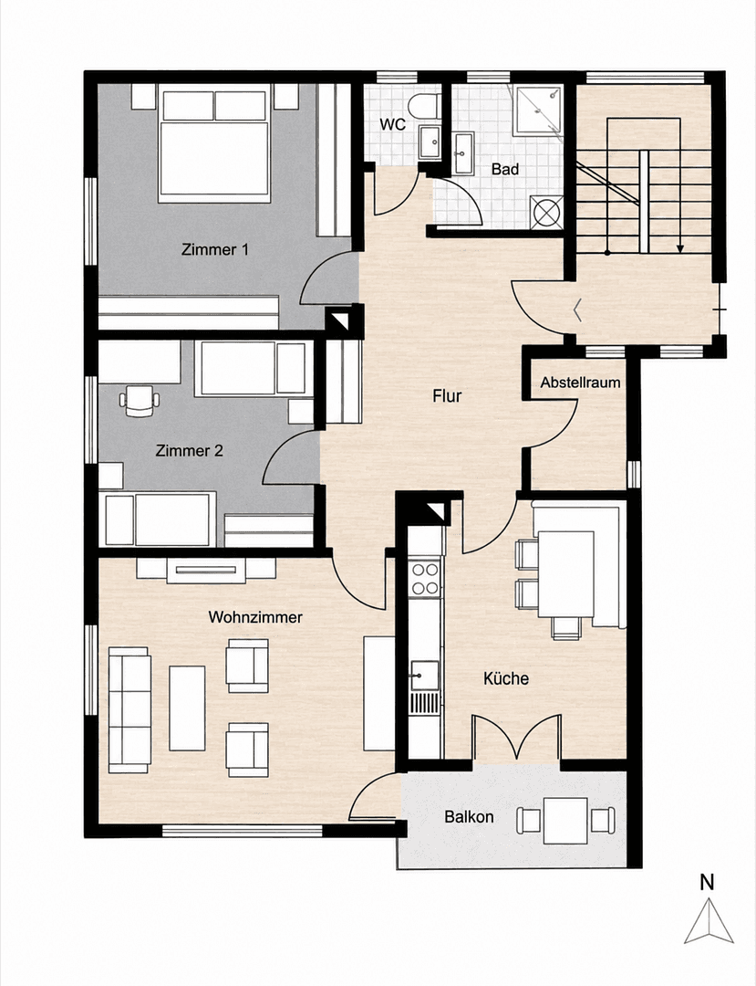Predaj bytu 3-izbový 92 m², Immenstadt im Allgäu, Bavorsko Predaj bytu 3-izbový 92 m², Immenstadt im Allgäu, Bavorsko