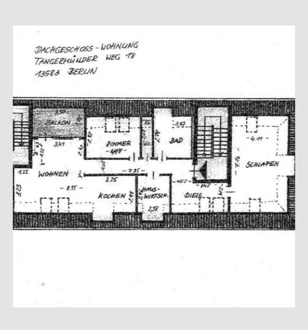Predaj bytu 3-izbový 100 m², Tangermünder Weg 18, Berlin, Berlín Predaj bytu 3-izbový 100 m², Tangermünder Weg 18, Berlin, Berlín