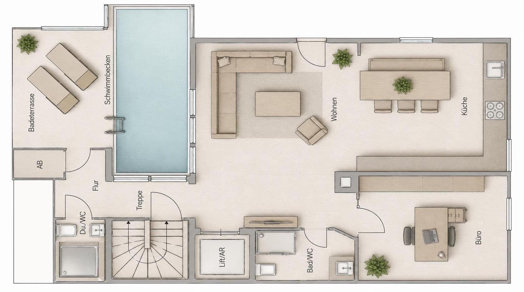 Predaj bytu 5-izbový 153 m², Traunstein, Bavorsko Predaj bytu 5-izbový 153 m², Traunstein, Bavorsko