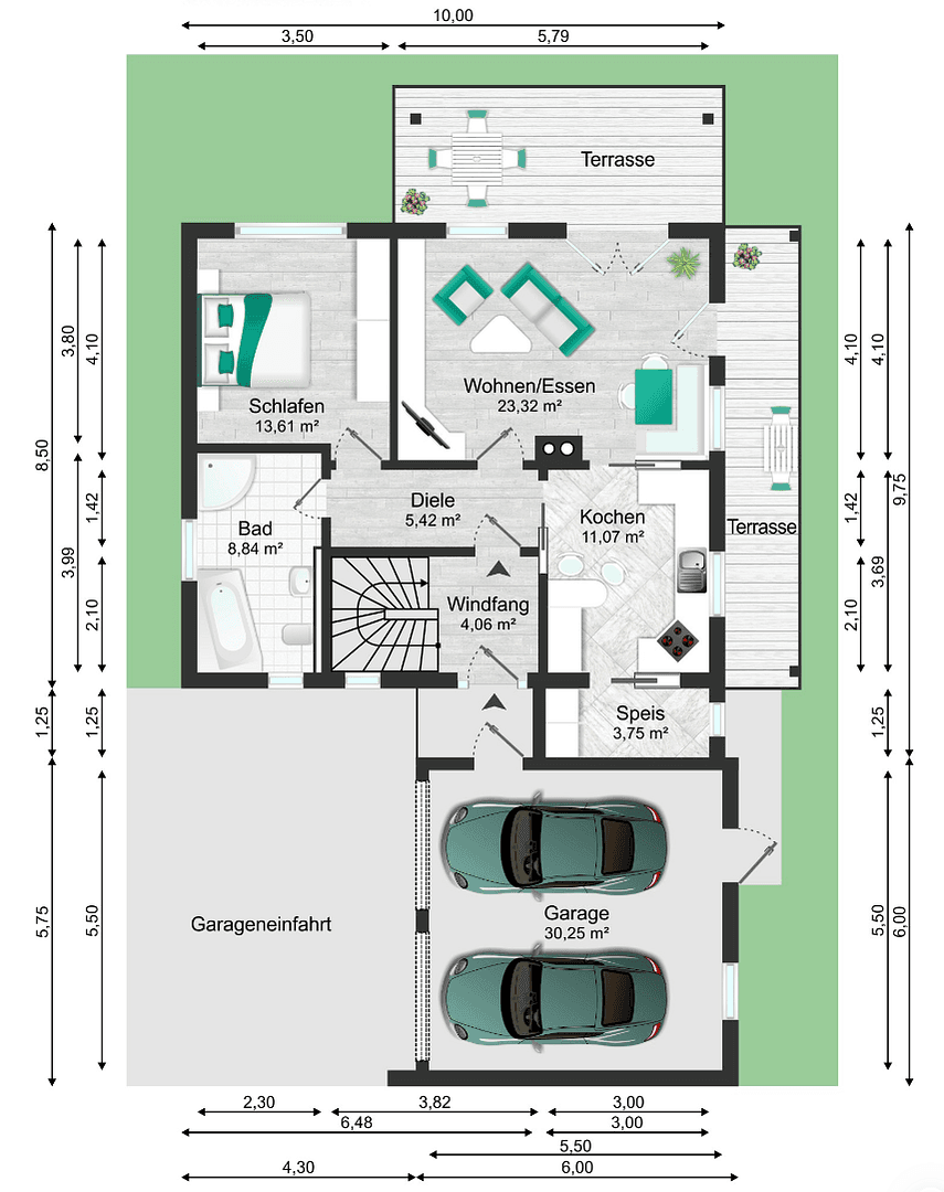 Predaj domu 225 m², pozemok 754 m², Bruckberg, Bavorsko Predaj domu 225 m², pozemok 754 m², Bruckberg, Bavorsko