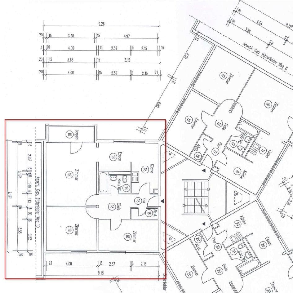 Predaj bytu 3-izbový 78 m², Mannheim, Bádensko-Wurttembersko Predaj bytu 3-izbový 78 m², Mannheim, Bádensko-Wurttembersko