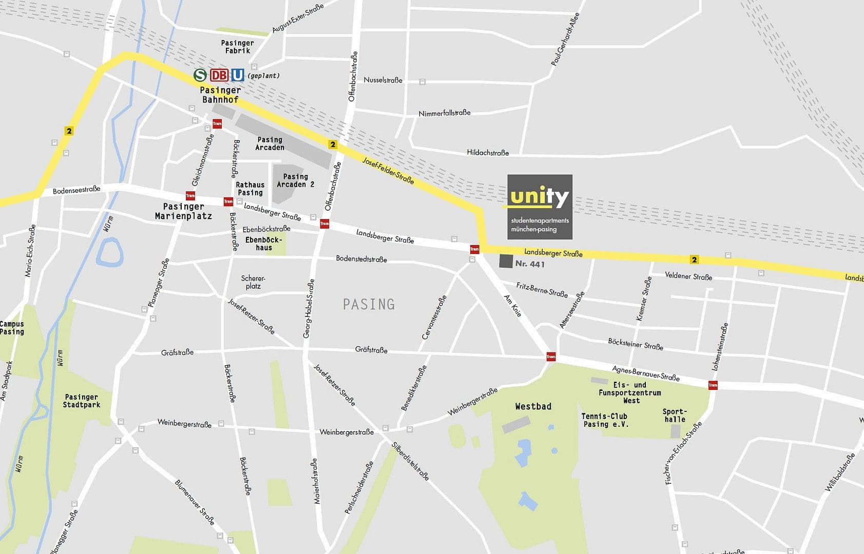 Prenájom bytu 1-izbový 20 m², Landsberger Strasse 441, München, Bavorsko Prenájom bytu 1-izbový 20 m², Landsberger Strasse 441, München, Bavorsko