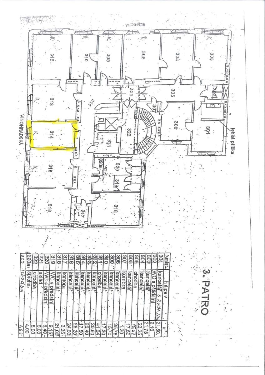 Prenájom kancelárie 17 m², Blanická, Praha, Praha Prenájom kancelárie 17 m², Blanická, Praha, Praha