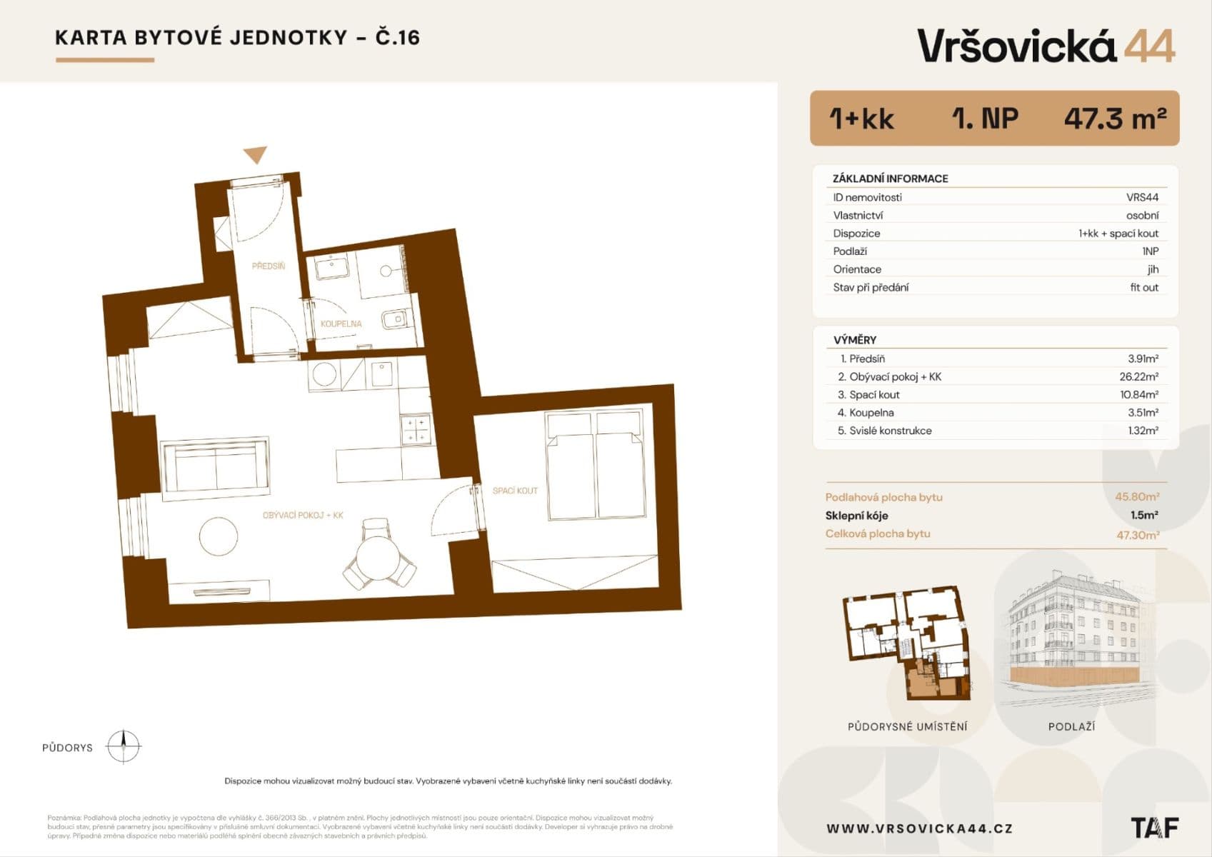 Predaj bytu 1-izbový 47 m², Vršovická, Praha, Praha Predaj bytu 1-izbový 47 m², Vršovická, Praha, Praha