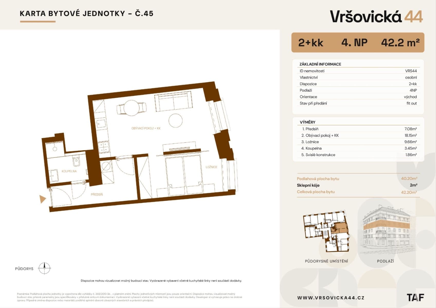 Predaj bytu 2-izbový 42 m², Vršovická, Praha, Praha Predaj bytu 2-izbový 42 m², Vršovická, Praha, Praha