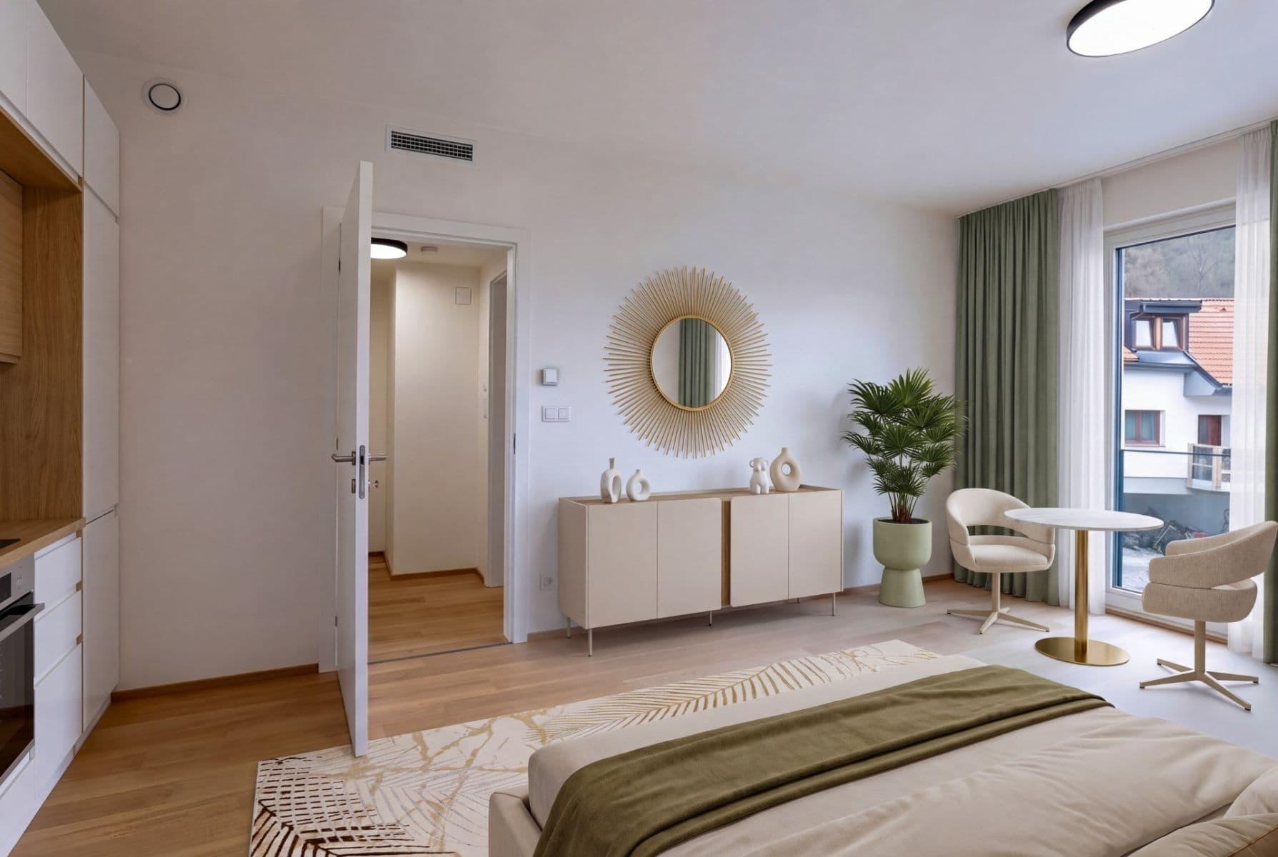 Prenájom bytu 1-izbový 31 m², Lysolajské údolí, Praha, Praha Prenájom bytu 1-izbový 31 m², Lysolajské údolí, Praha, Praha