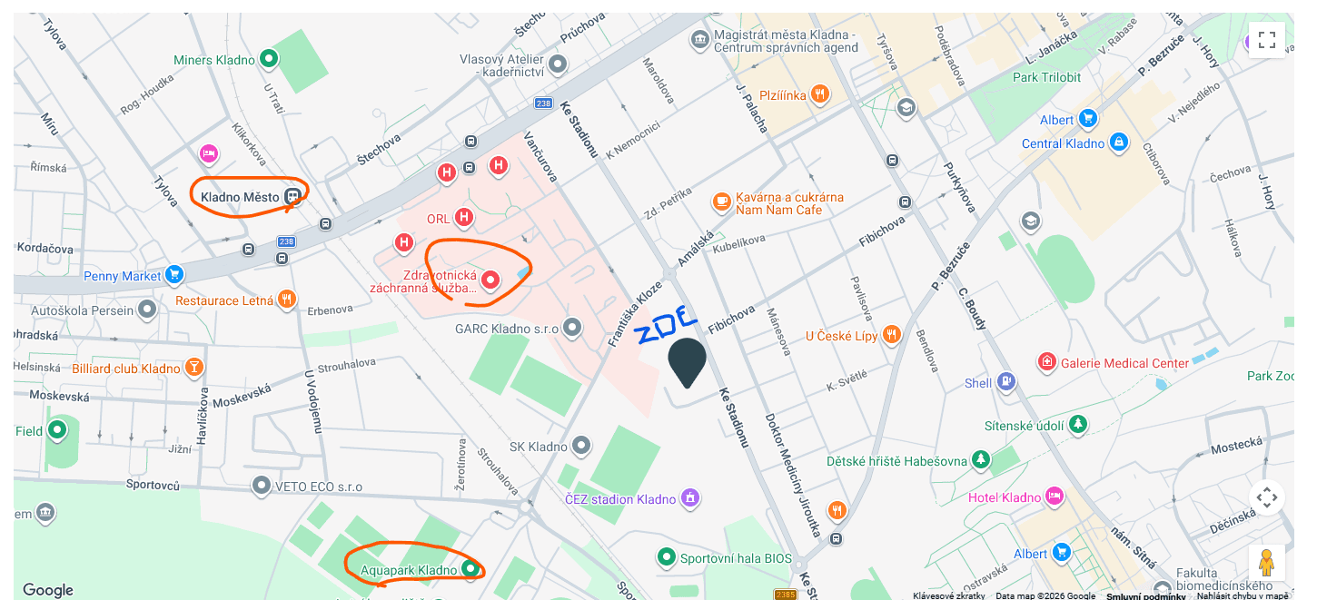 Prenájom bytu 3-izbový 76 m², Ke stadionu, Kladno, Středočeský kraj Prenájom bytu 3-izbový 76 m², Ke stadionu, Kladno, Středočeský kraj