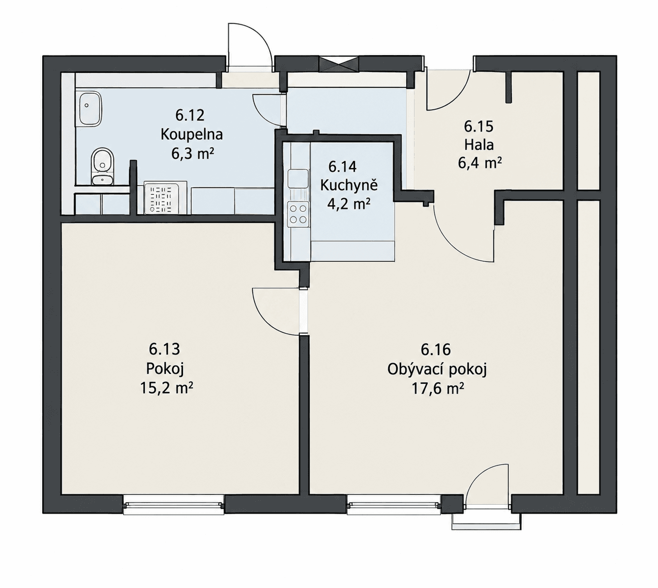 Predaj bytu 2-izbový 50 m², Přemyslova, Kralupy nad Vltavou, Středočeský kraj Predaj bytu 2-izbový 50 m², Přemyslova, Kralupy nad Vltavou, Středočeský kraj