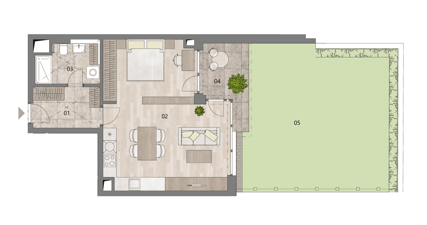 Prenájom bytu 2-izbový 53 m², Za Pískovnou, Praha, Praha Prenájom bytu 2-izbový 53 m², Za Pískovnou, Praha, Praha