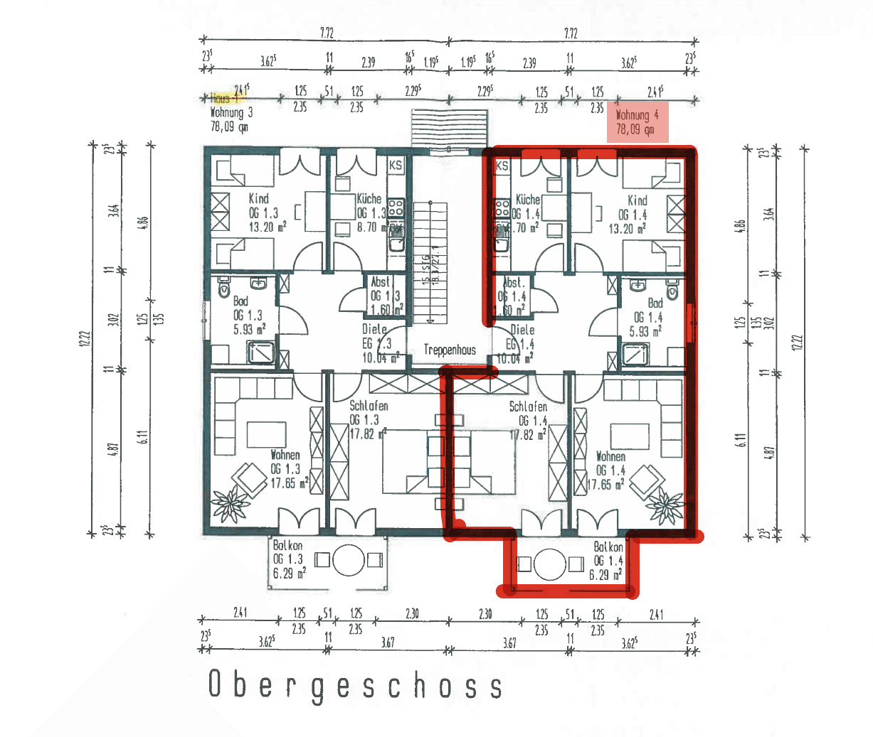 Prenájom bytu 3-izbový 79 m², Neunburgerstraße 20, Stamsried, Bavorsko Prenájom bytu 3-izbový 79 m², Neunburgerstraße 20, Stamsried, Bavorsko