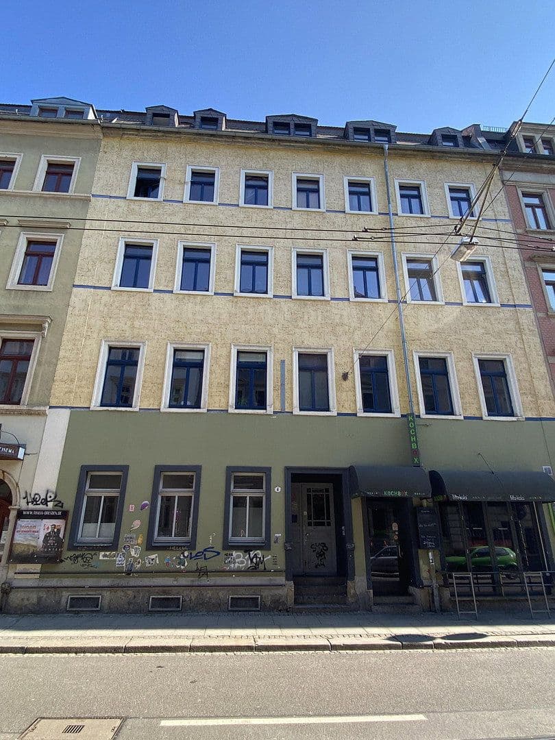 Prenájom bytu 1-izbový 23 m², Görlitzer Straße 4, Dresden, Sasko Prenájom bytu 1-izbový 23 m², Görlitzer Straße 4, Dresden, Sasko