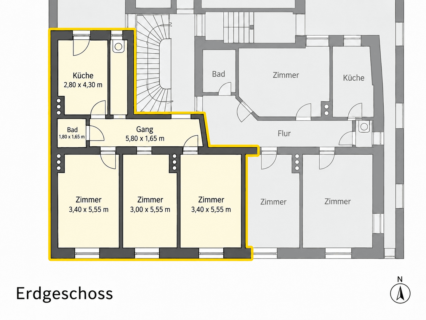 Predaj bytu 3-izbový 86 m², Guldeinstr. 48, München, Bavorsko Predaj bytu 3-izbový 86 m², Guldeinstr. 48, München, Bavorsko