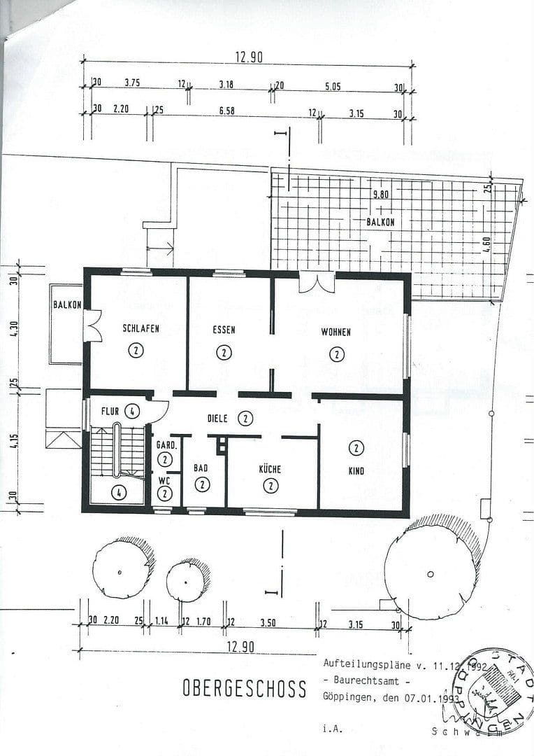 Prenájom bytu 4-izbový 100 m², Öchslinstraße 22, Göppingen, Bádensko-Wurttembersko Prenájom bytu 4-izbový 100 m², Öchslinstraße 22, Göppingen, Bádensko-Wurttembersko