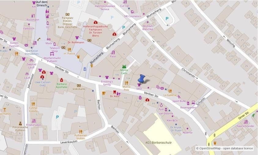 Prenájom nebytového priestoru 440 m², Pulheim, Severné Porýnie - Westfálsko Prenájom nebytového priestoru 440 m², Pulheim, Severné Porýnie - Westfálsko