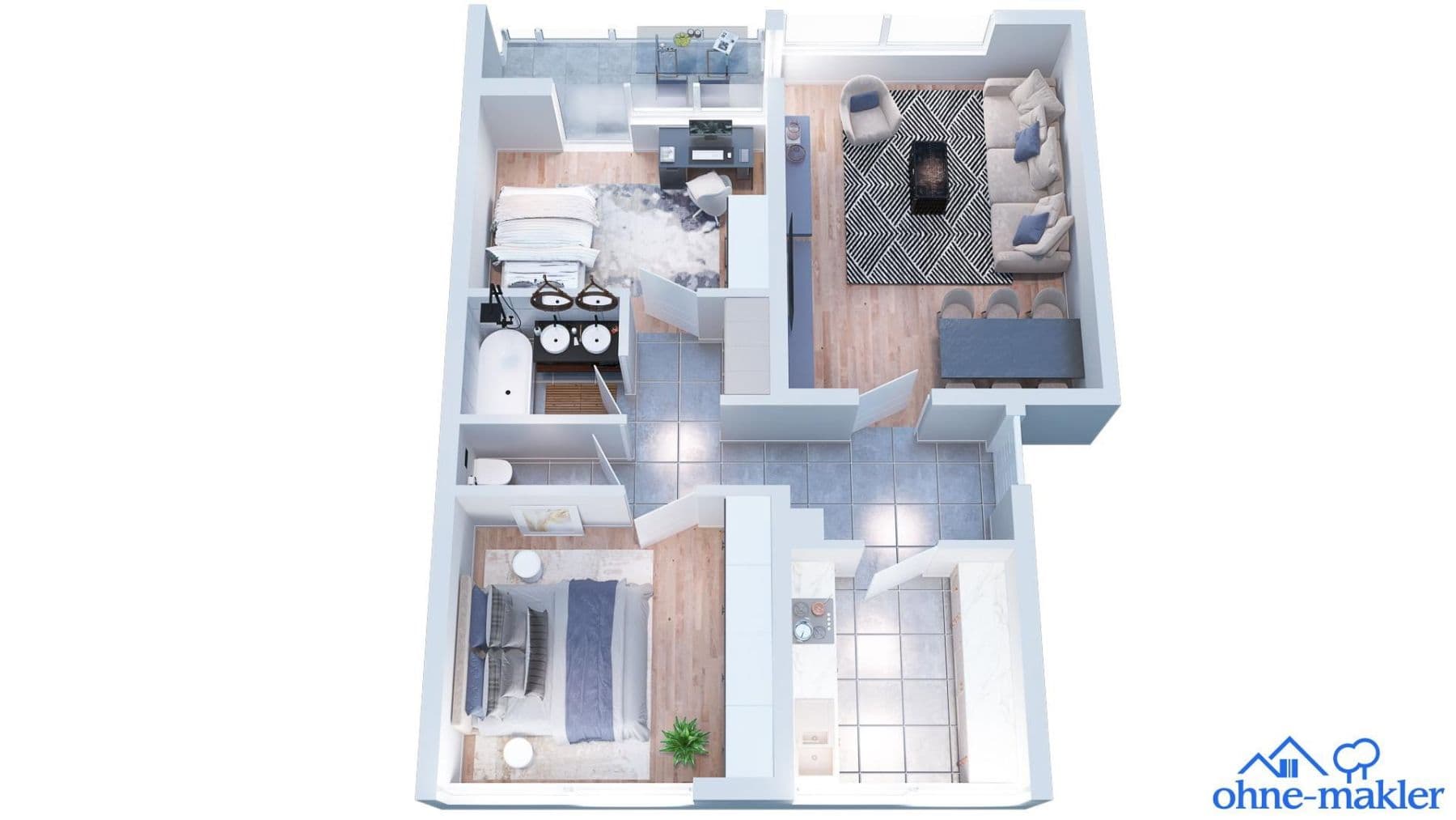 Predaj bytu 3-izbový 76 m², Traminerweg 74, Ulm, Bádensko-Wurttembersko Predaj bytu 3-izbový 76 m², Traminerweg 74, Ulm, Bádensko-Wurttembersko