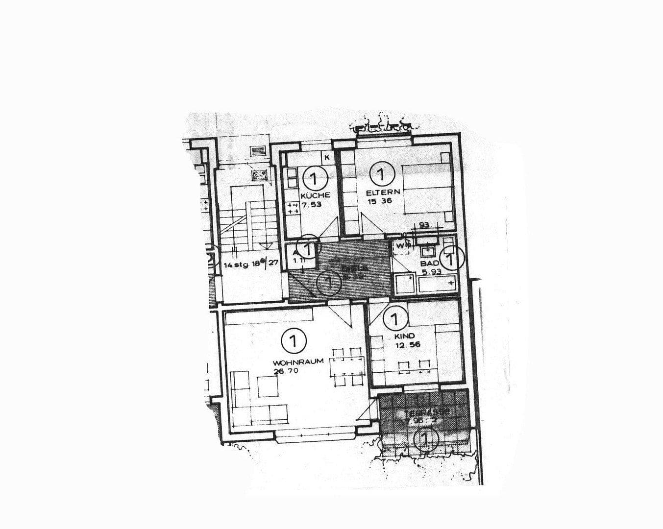 Predaj bytu 3-izbový 81 m², Blumhardthof 19, Hannover, Dolné Sasko Predaj bytu 3-izbový 81 m², Blumhardthof 19, Hannover, Dolné Sasko