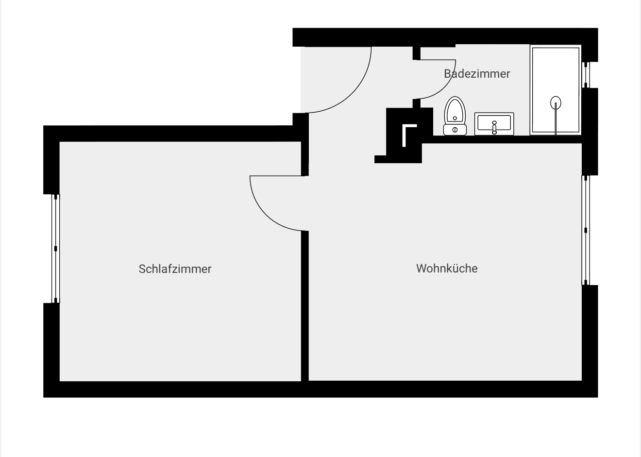 Prenájom bytu 2-izbový 41 m², Stockumer Str. 26, Witten, Severné Porýnie - Westfálsko Prenájom bytu 2-izbový 41 m², Stockumer Str. 26, Witten, Severné Porýnie - Westfálsko