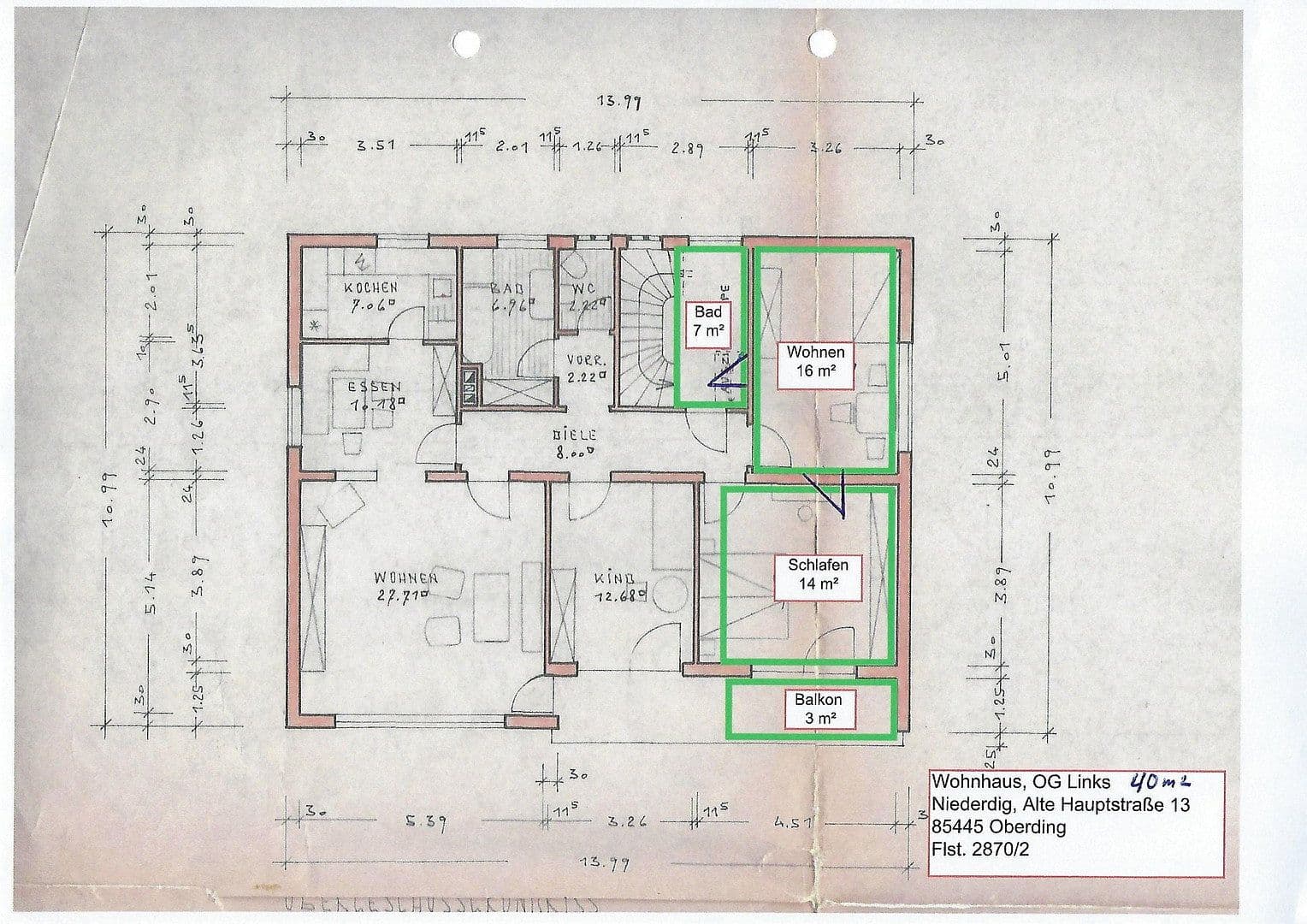 Prenájom bytu 2-izbový 40 m², Oberding, Erding (Kreis), Bavorsko Prenájom bytu 2-izbový 40 m², Oberding, Erding (Kreis), Bavorsko