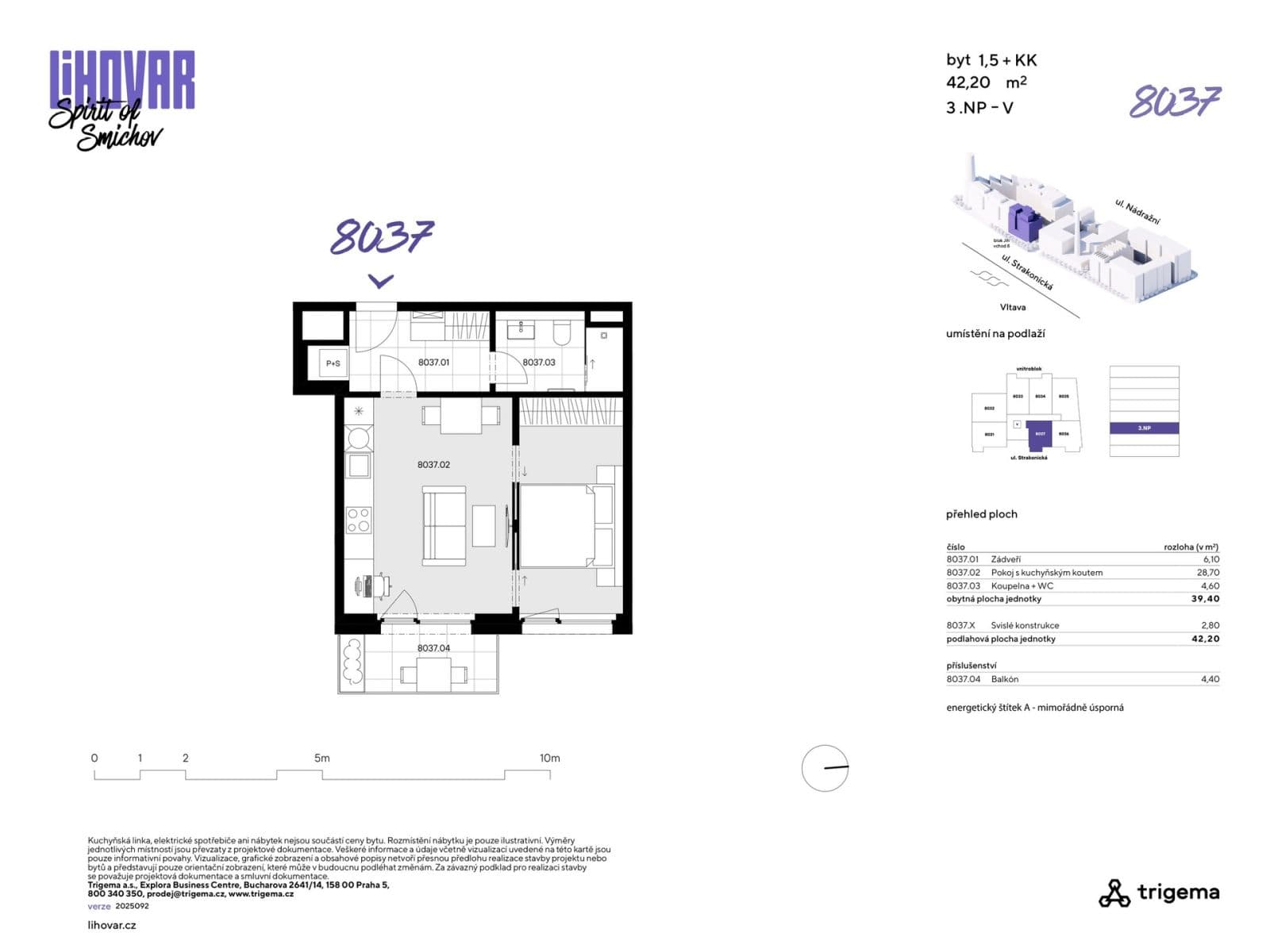 Predaj bytu 1-izbový 39 m², Nádražní, Praha, Praha Predaj bytu 1-izbový 39 m², Nádražní, Praha, Praha