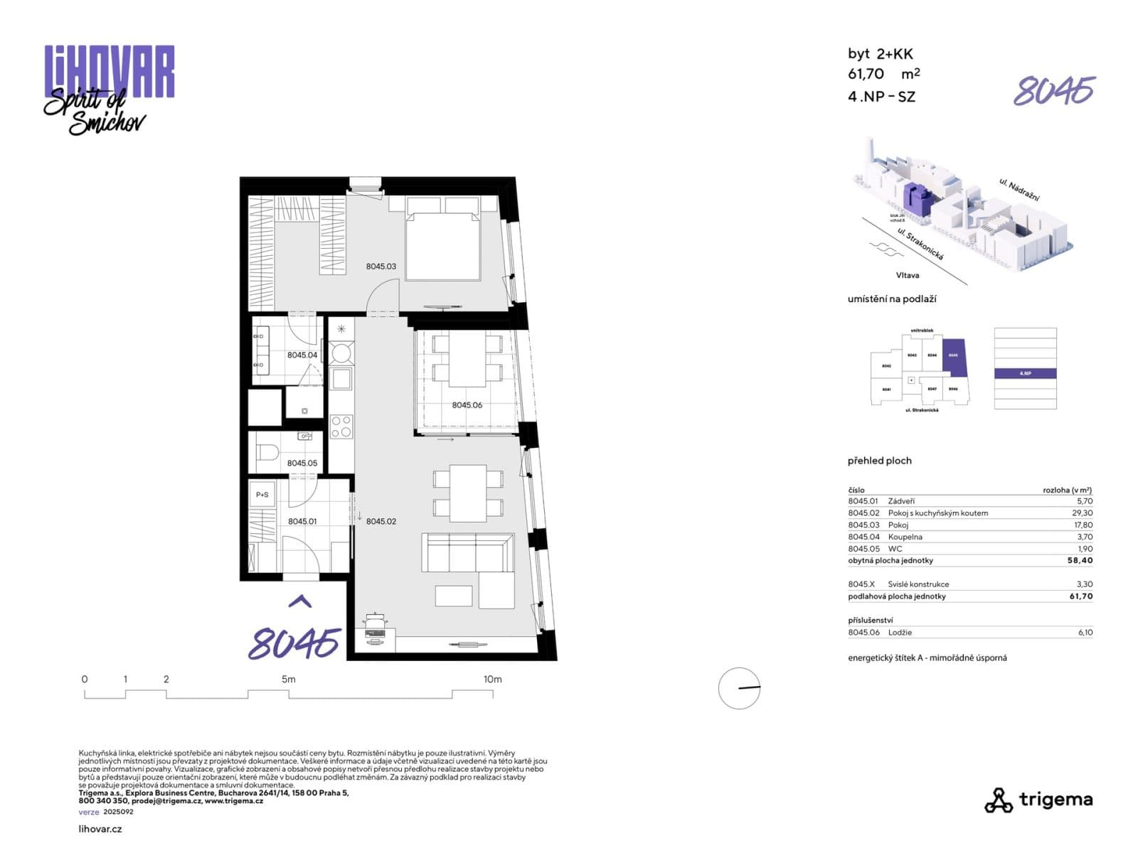Predaj bytu 2-izbový 58 m², Nádražní, Praha, Praha Predaj bytu 2-izbový 58 m², Nádražní, Praha, Praha