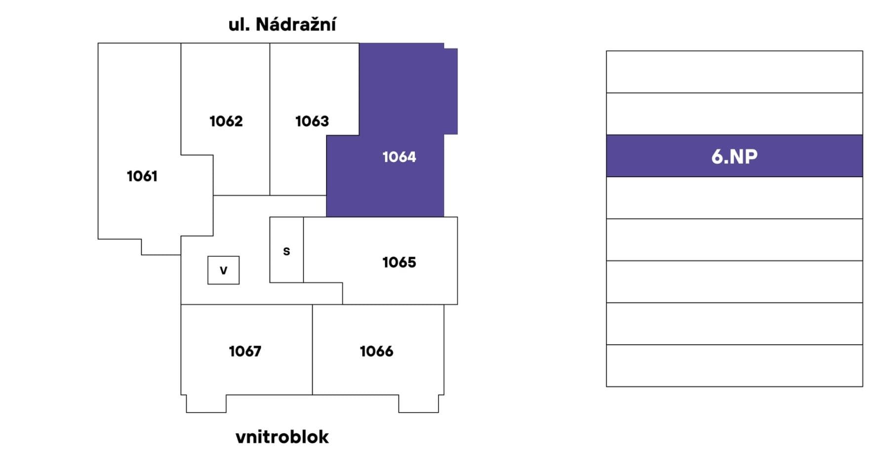 Predaj bytu 3-izbový 72 m², Nádražní, Praha, Praha Predaj bytu 3-izbový 72 m², Nádražní, Praha, Praha